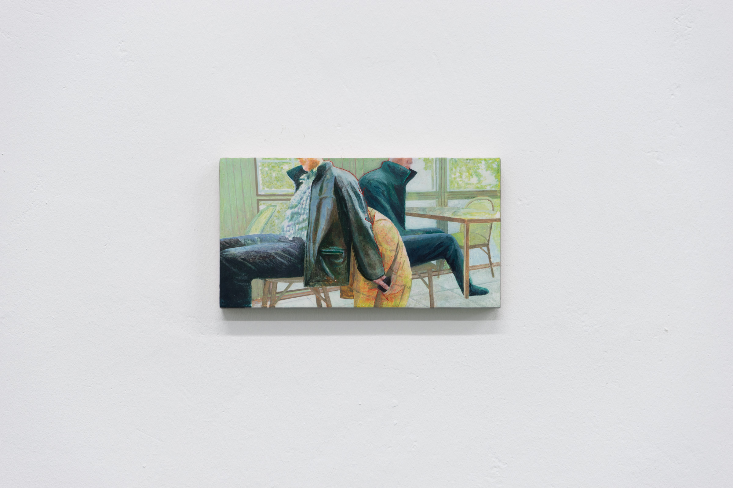 Lin Olschowka exhibition show Karlsruhe art painting wieoftnoch