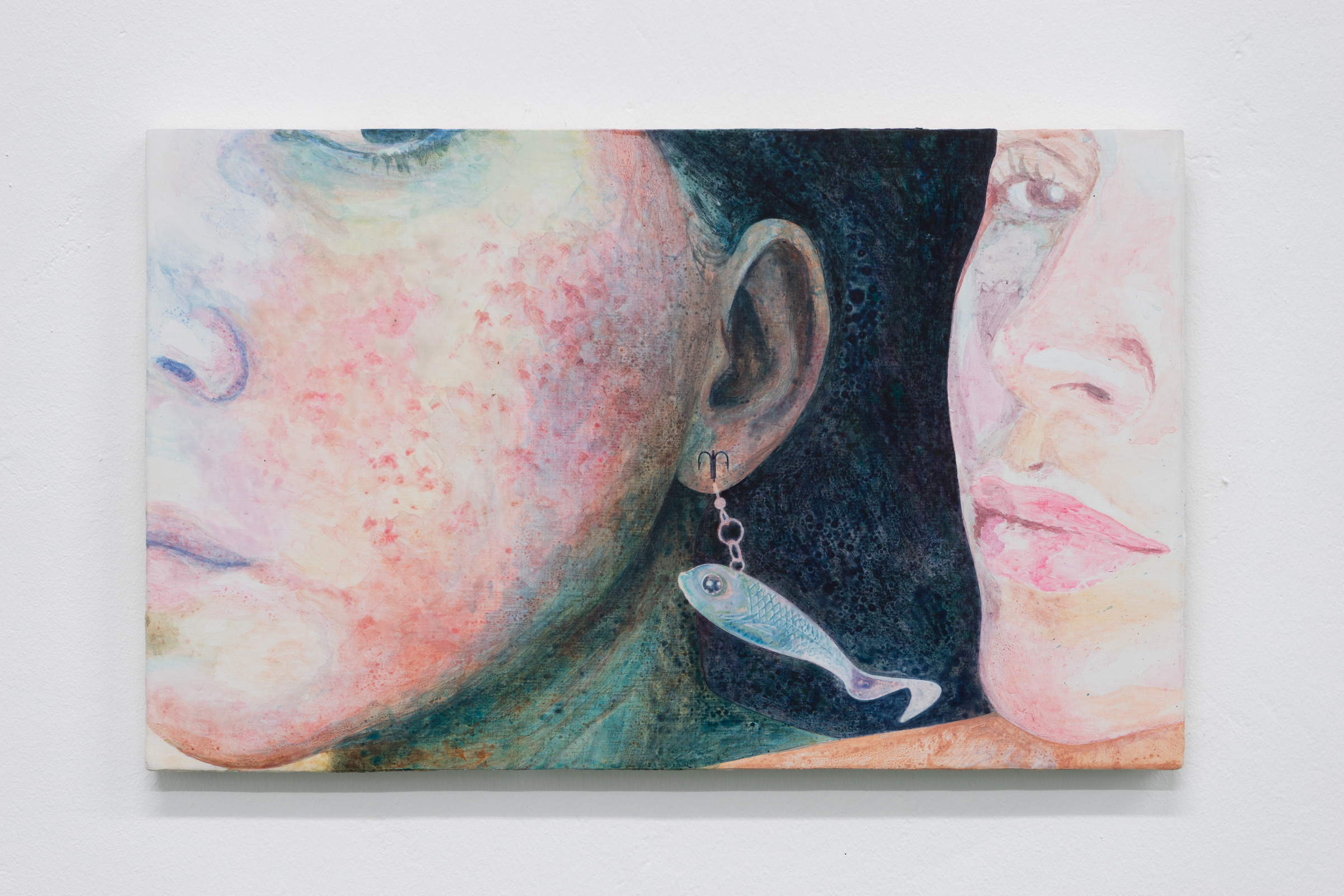 Lin Olschowka exhibition show Karlsruhe art painting wieoftnoch