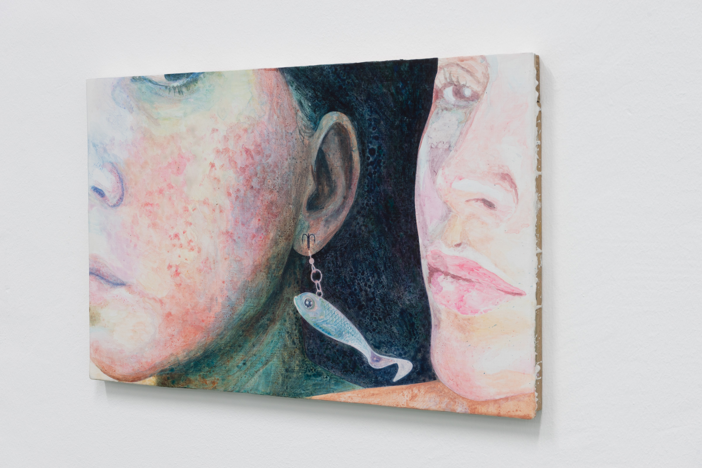 Lin Olschowka exhibition show Karlsruhe art painting wieoftnoch