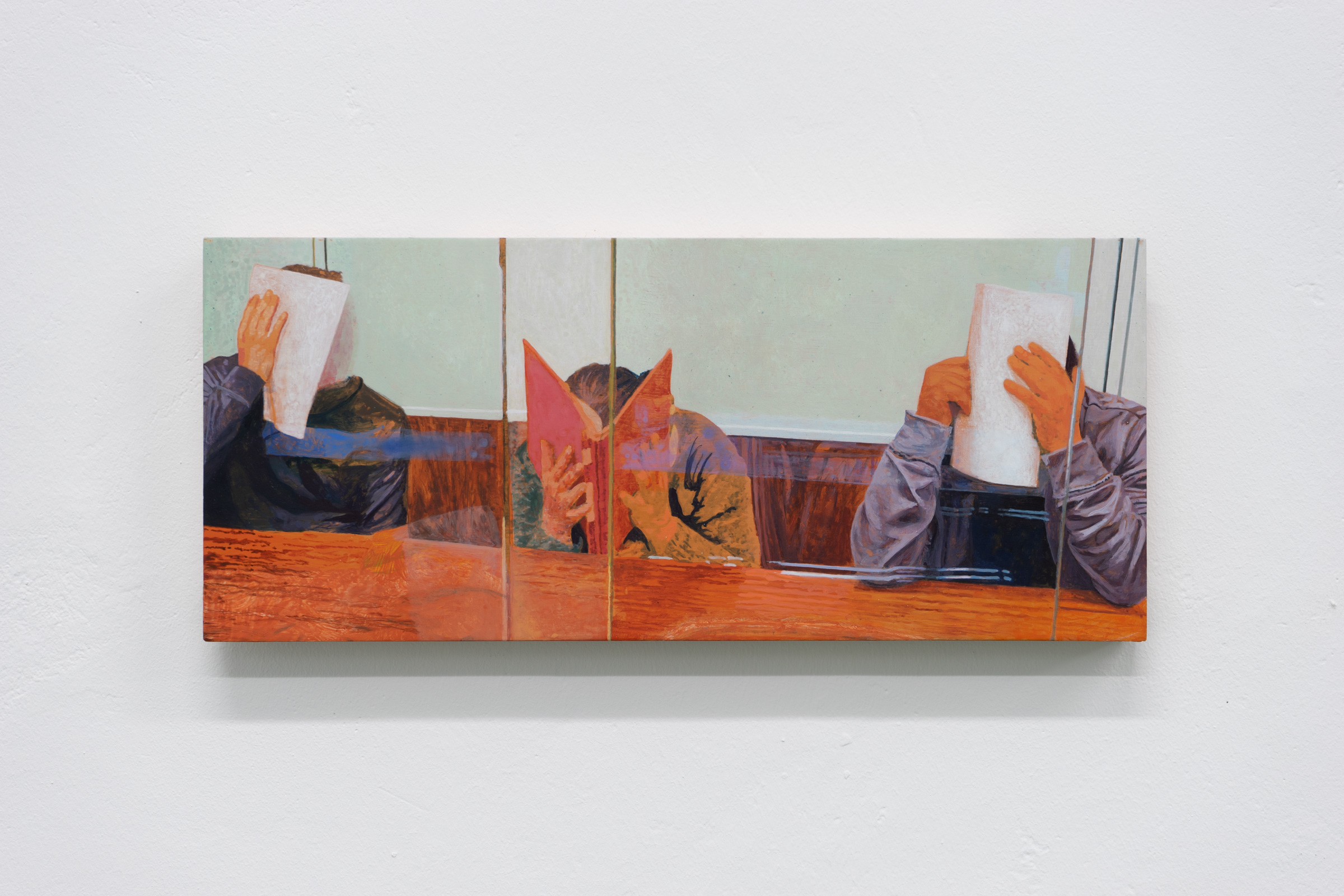 Lin Olschowka exhibition show Karlsruhe art painting wieoftnoch