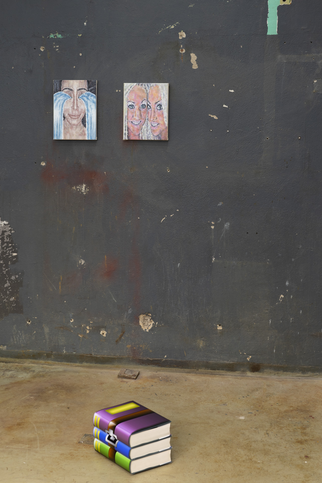 wieoftnoch wie oft noch groupshow art Kunst artist Karlsruhe hagen Eberle Marilou bal
